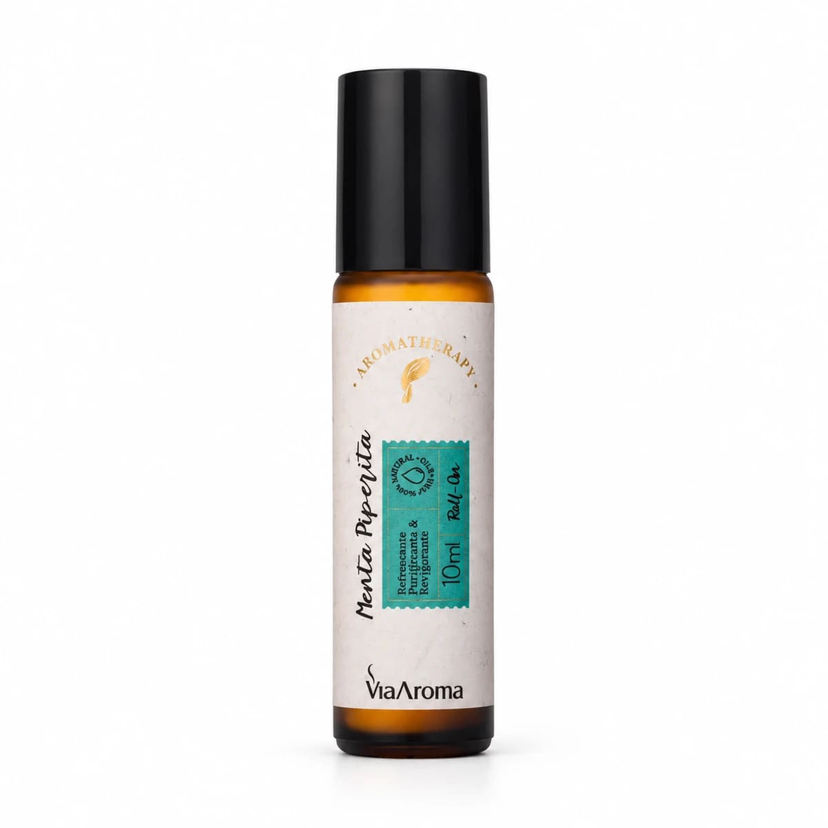 Roll-on Óleo Essêncial 10 ml Menta Piperita via aroma