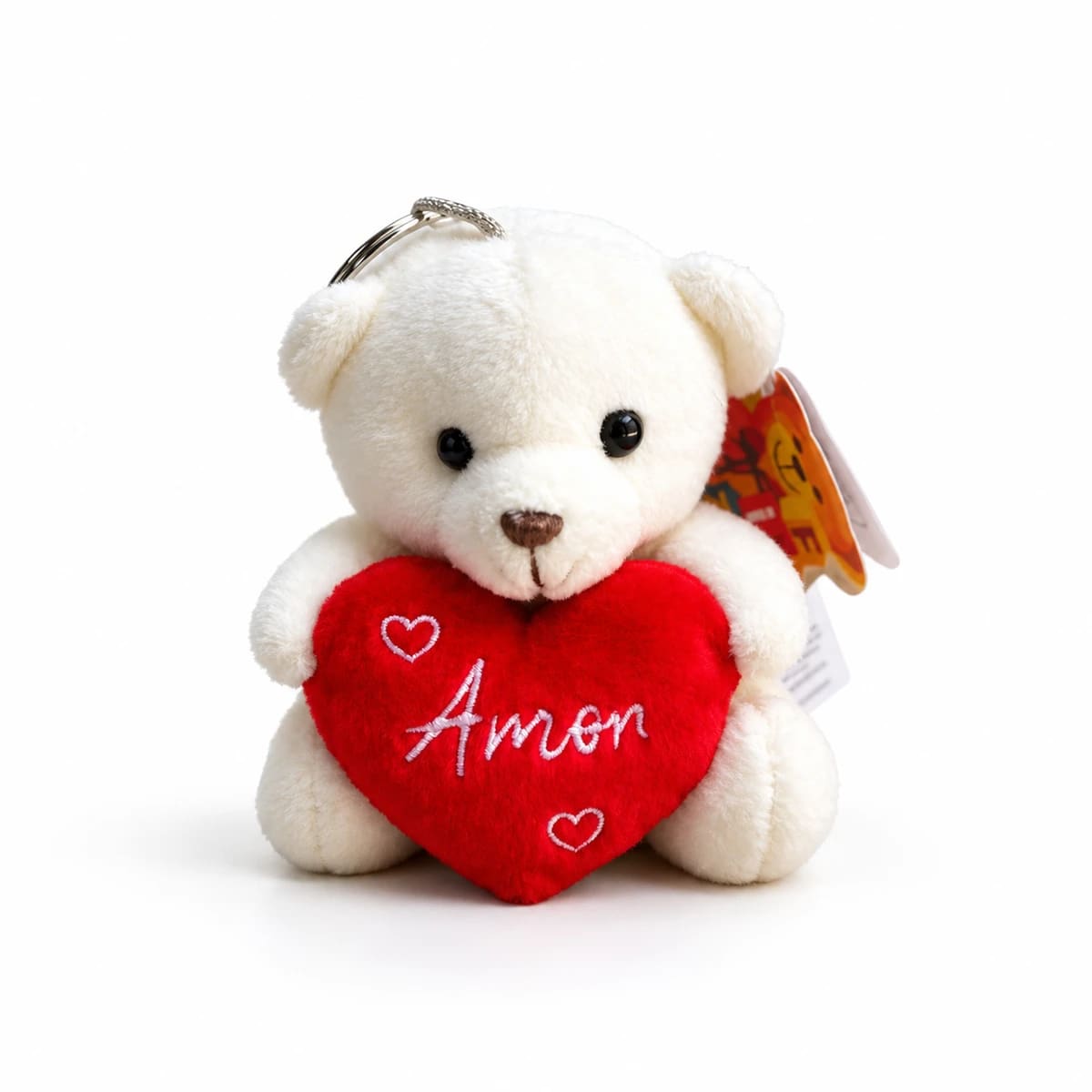 Urso pelúcia romântico chaveiro F1840