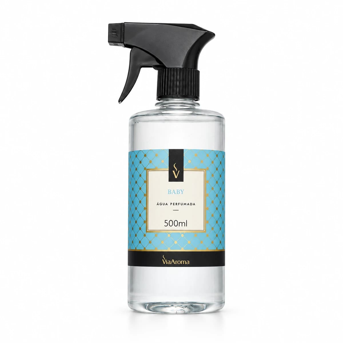 Água Perfumada Via Aroma 500ml Clássica Baby