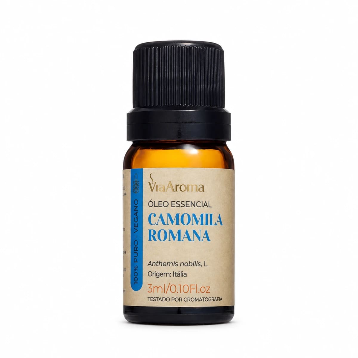 Óleo Essencial Camomila Romana Via Aroma - 3ml