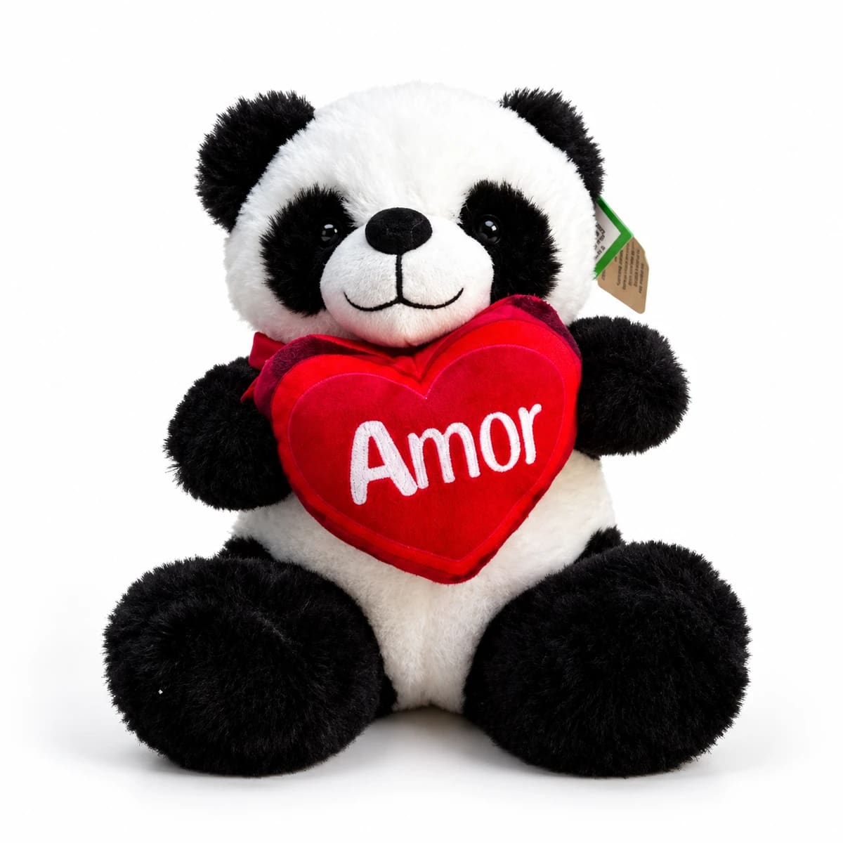 Urso pelúcia romântico panda FE7407