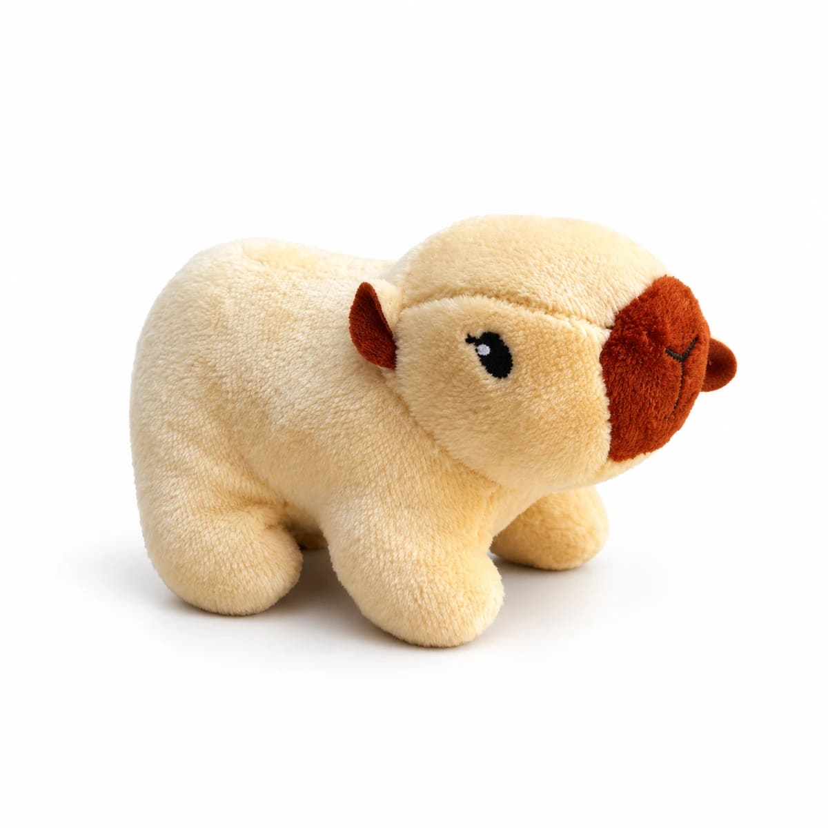 Capivara pelúcia amarela mini FC2882