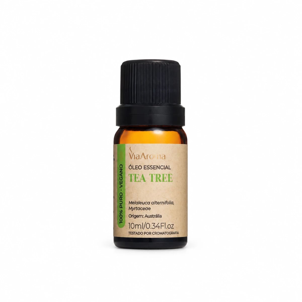 Óleo Essencial de Tea Tree Melaleuca Via Aroma 10 ml