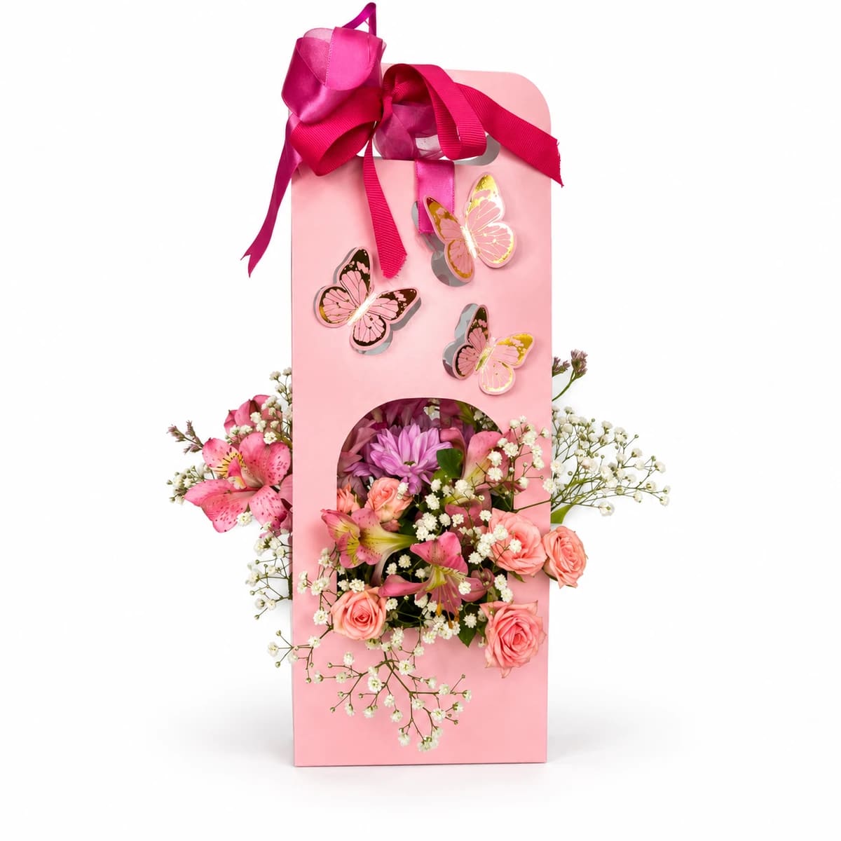 Cesta Flores Premium