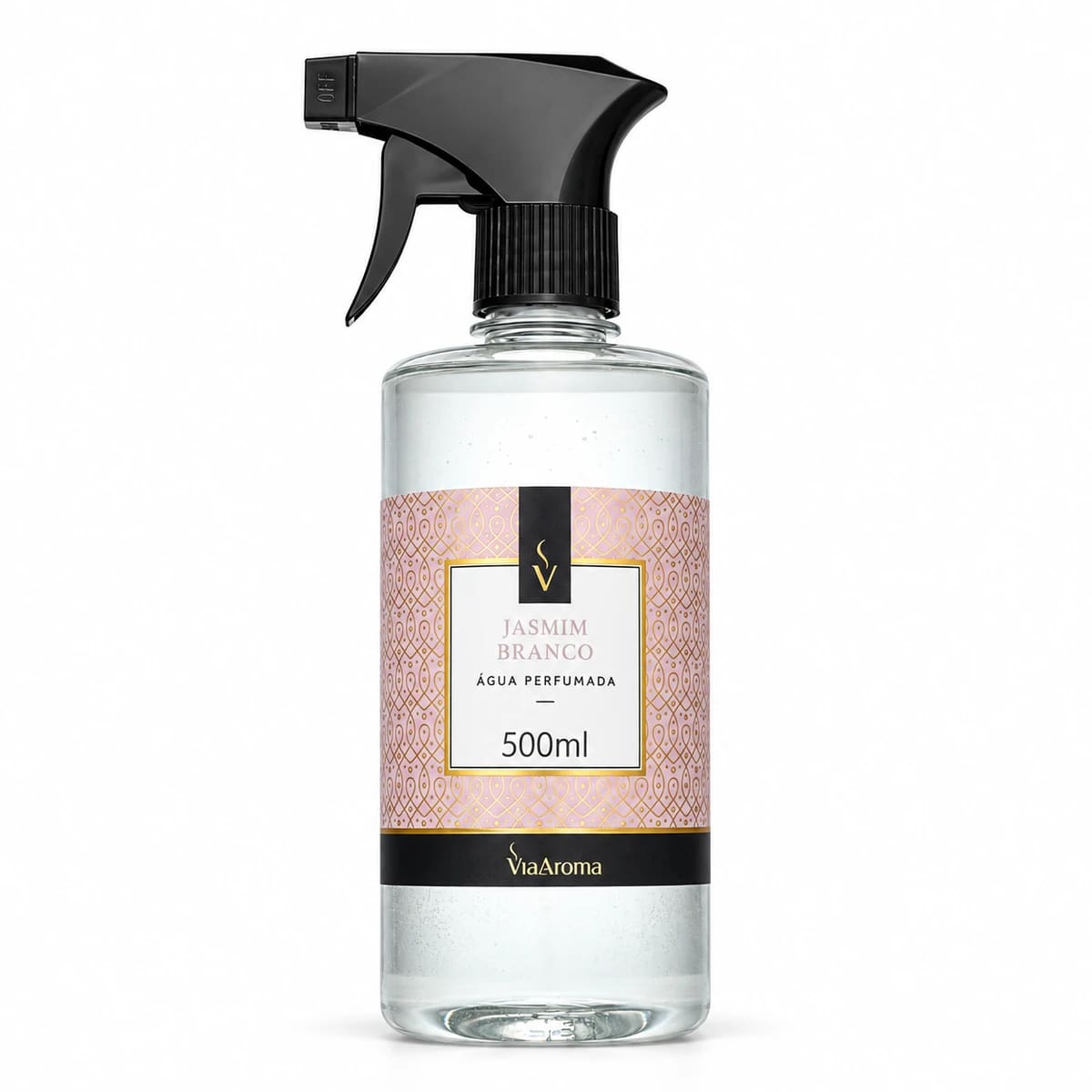 Água Perfumada Via Aroma Classica Jasmin Branco 500ml