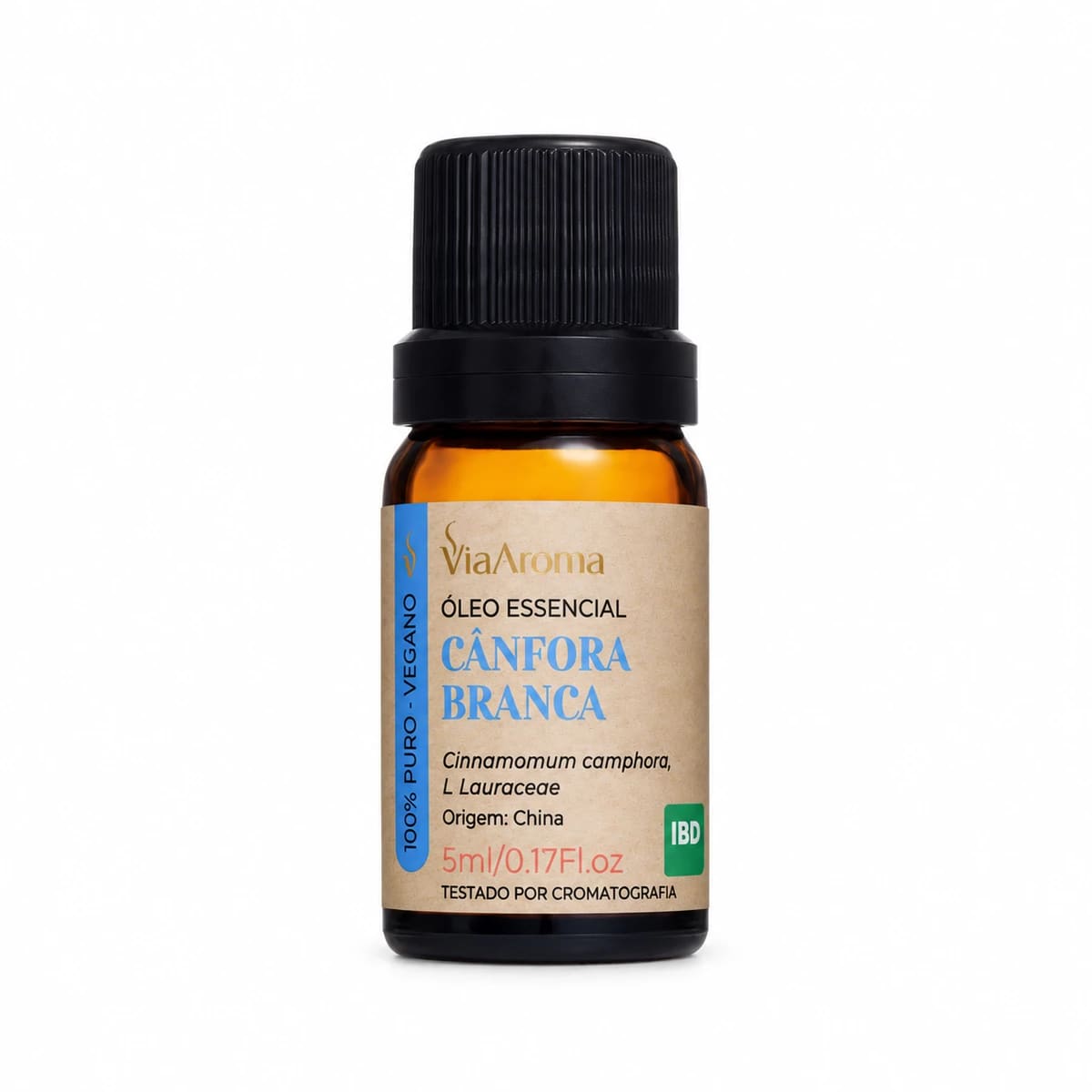 Óleo Essêncial de Canfora Branca 5 ml Via Aroma