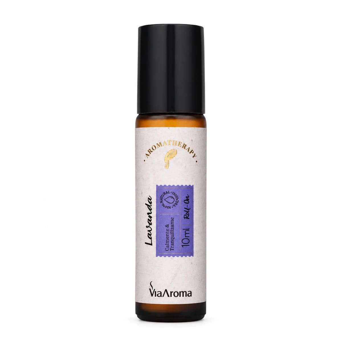 Roll-on Oleo Essencial 10 ml Lavanda Via Aroma
