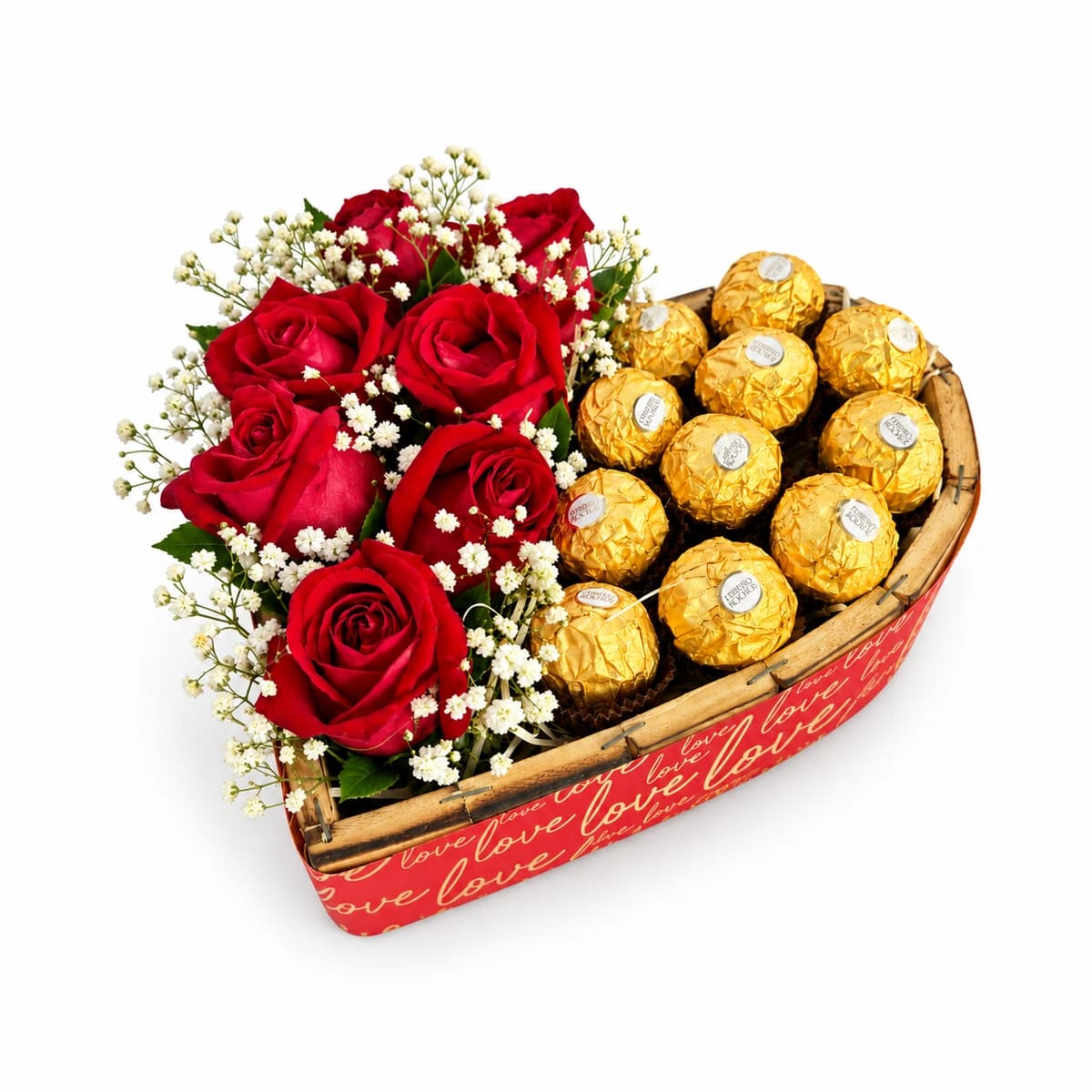 Coração Momentos Doces e Floridos